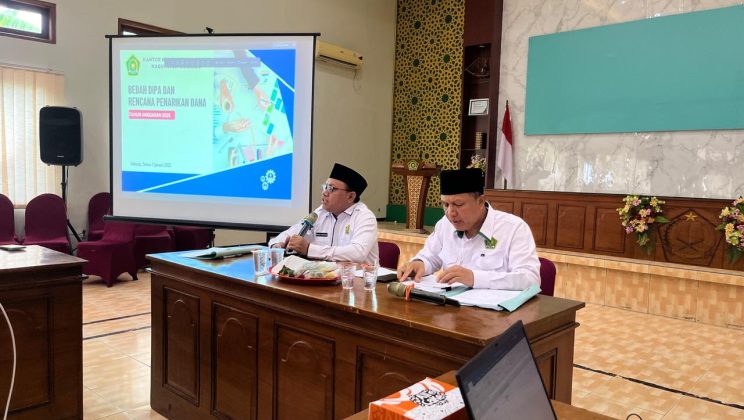 Kemenag Sidoarjo Gelar Bedah DIPA dan Rencana Penarikan Dana Anggaran Tahun 2025
