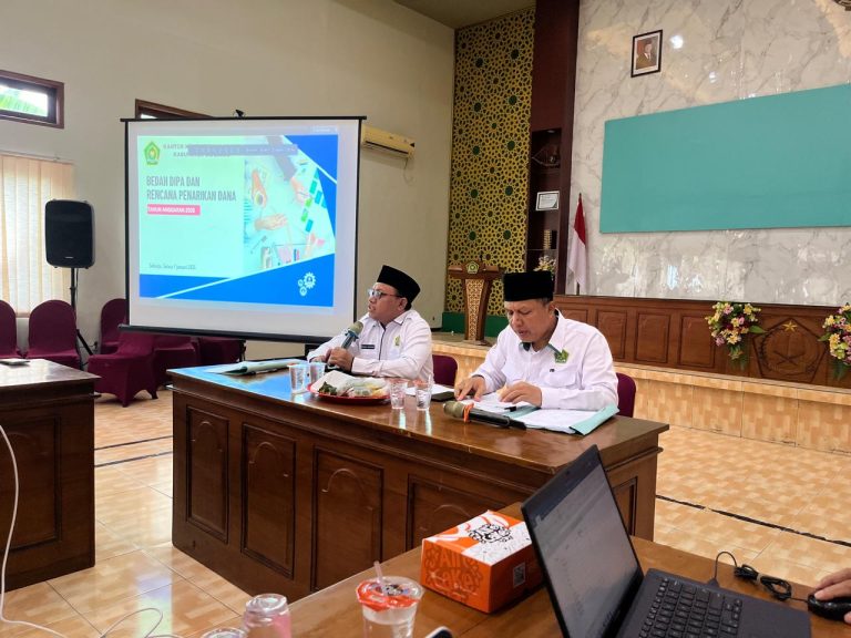 Kemenag Sidoarjo Gelar Bedah DIPA dan Rencana Penarikan Dana Anggaran Tahun 2025