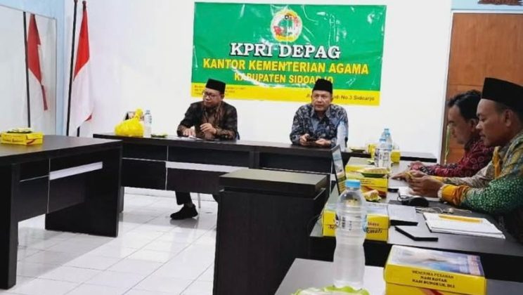 Rapat Rutin Awal Tahun 2025 Pengurus KPRI Depag Sidoarjo
