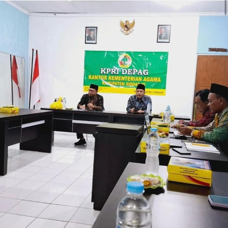 Rapat Rutin Awal Tahun 2025 Pengurus KPRI Depag Sidoarjo
