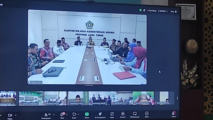 Kakanwil Kemenag Jatim Ajak ASN Bangun Zona Integritas dengan Semangat Kebersamaan