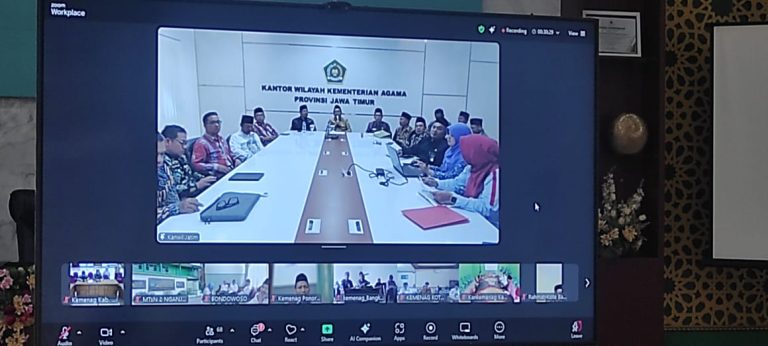Kakanwil Kemenag Jatim Ajak ASN Bangun Zona Integritas dengan Semangat Kebersamaan