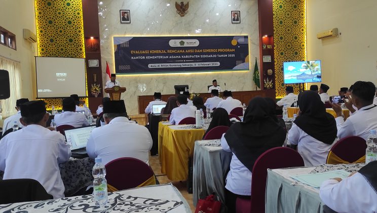 Evaluasi Kinerja, Rencana Aksi dan Sinergi Program Di Gelar Kementerian Agama Kab Sidoarjo