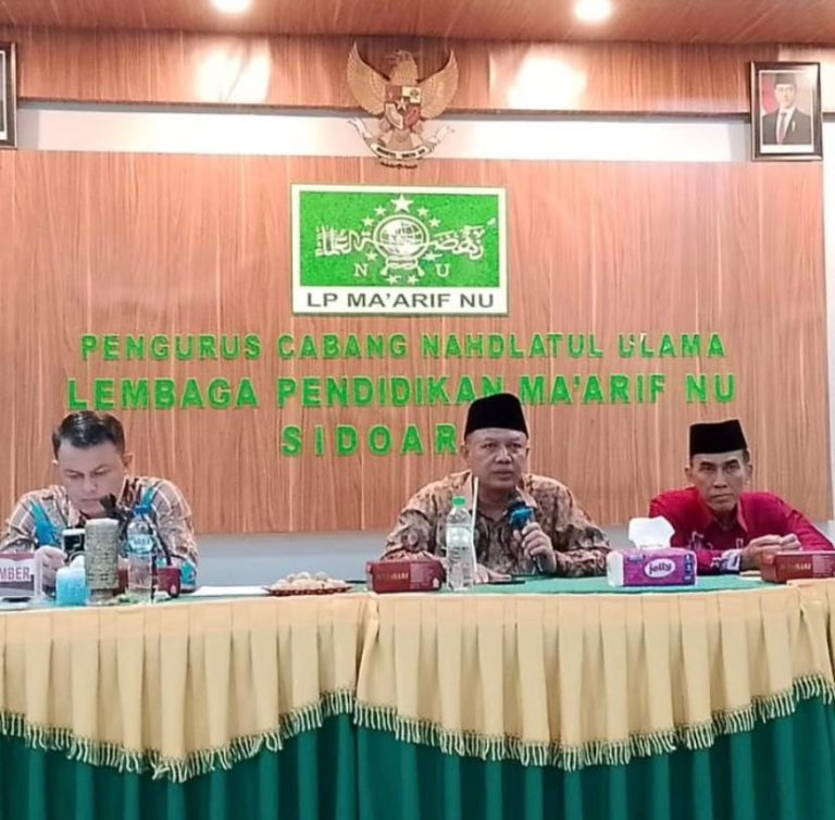 Kepala Kankemenag Sidoarjo Hadiri Rapat Koordinasi Program Kegiatan Tahun 2025 KKM MTs Se-Kabupaten Sidoarjo