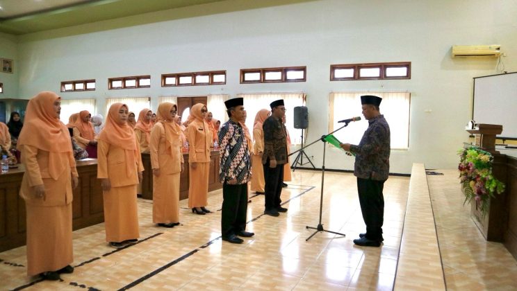 Pengukuhan Pengurus Dharma Wanita Persatuan dan Yayasan Perwanida Kemenag Sidoarjo