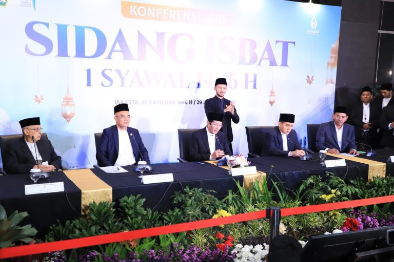 Pemerintah Tetapkan 1 Syawal 1446 H Jatuh pada 31 Maret 2025