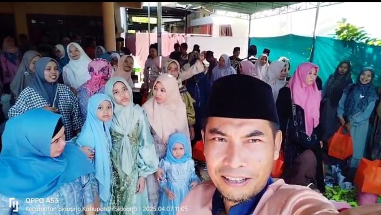 Halal Bi Halal Keluarga Besar MTs Negeri 4 Sidoarjo