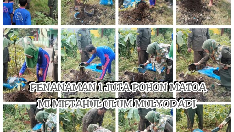 Kontribusi Madrasah Kecamatan Tulangan dan Wonoayu di Hari Bumi Sedunia