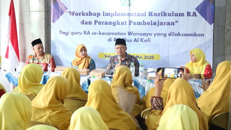 Workshop Kurikulum Cinta: Upaya Penanaman Nilai Moderasi di RA Kecamatan Wonoayu