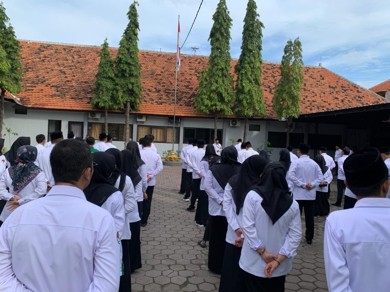 ASN Kemenag Sidoarjo Gelar Apel Pagi, Pengawas PAIS Tekankan Tiga Pilar Kinerja