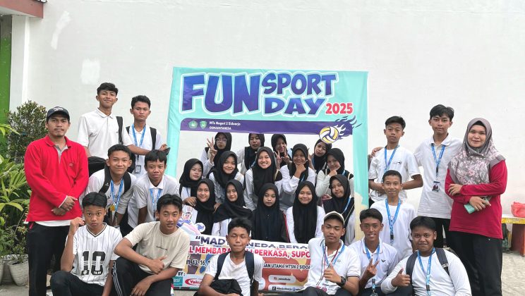 MTsN 2 Sidoarjo Gelar Fun Sport 2025: Semangat Siswa Membara di Lapangan