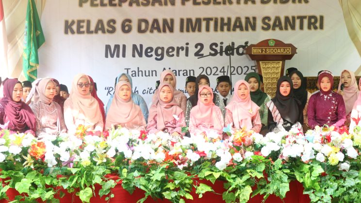 Pelepasan Siswa Kelas VI MIN 2 Sidoarjo: Dorongan untuk Raih Pendidikan Setinggi Mungkin