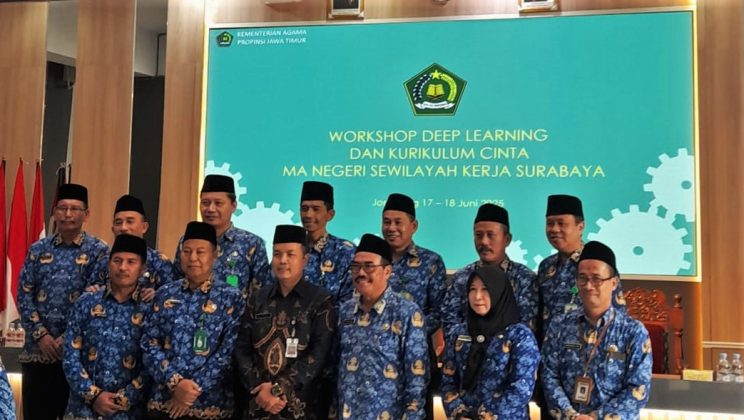 Workshop Pembelajaran Deep Learning dan Kurikulum Cinta MA Negeri Sewilker Surabaya
