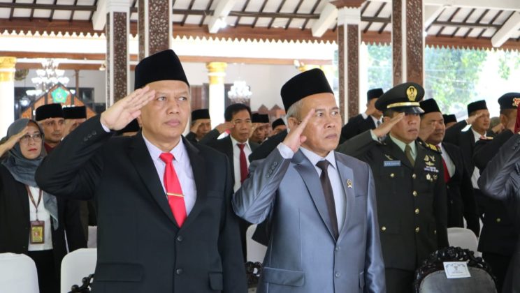Kepala Kankemenag Sidoarjo Hadiri Upacara Hari Lahir Pancasila di Pendopo Delta Wibawa