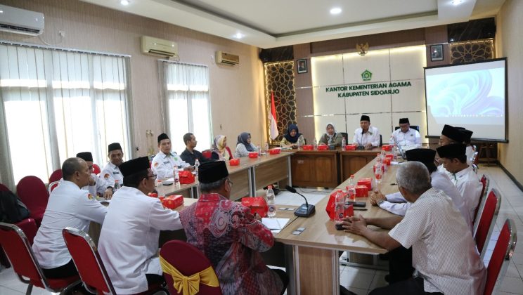 Kemenag Sidoarjo Gandeng Dispendukcapil Bahas Draft MoU Layanan Adminduk Terintegrasi
