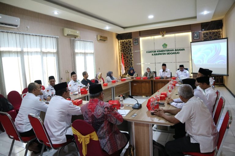 Kemenag Sidoarjo Gandeng Dispendukcapil Bahas Draft MoU Layanan Adminduk Terintegrasi