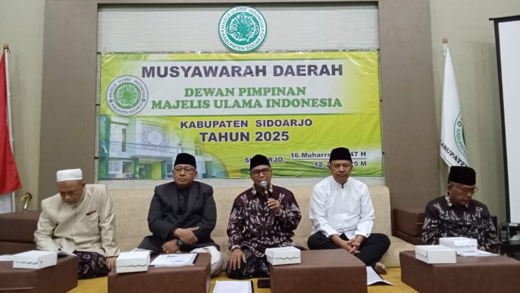 Kepala Kemenag Kabupaten Sidoarjo Hadiri Musda MUI Tahun 2025