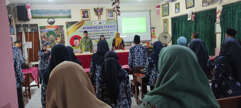 MIN 1 Sidoarjo Gelar Bimbingan Teknis Penyusunan Modul Ajar dan Asesmen Berbasis Pembelajaran Mendalam yang Bermakna dan Menyenangkan
