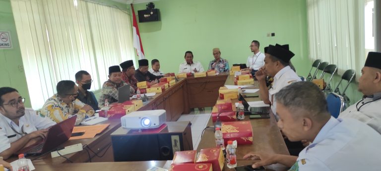 Kankemenag Kab Sidoarjo Hadiri Rapat Koordinasi di Pemkab Sidoarjo Bahas Pengajuan SK Badan Hukum PGTPQ