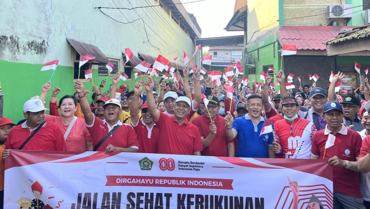 Semarak Guru dan Karyawan MTsN 2 Sidoarjo dalam HUT ke-80 Republik Indonesia