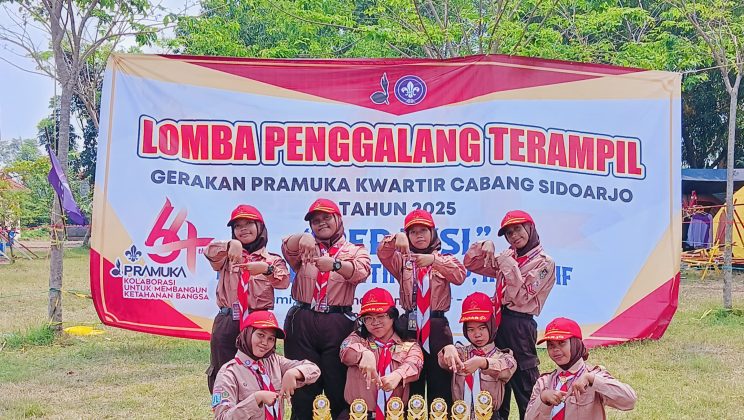 Siswa MTsN 2 Sidoarjo Antar Kwaran Krian Raih Prestasi di Jambore Cabang Sidoarjo 2025