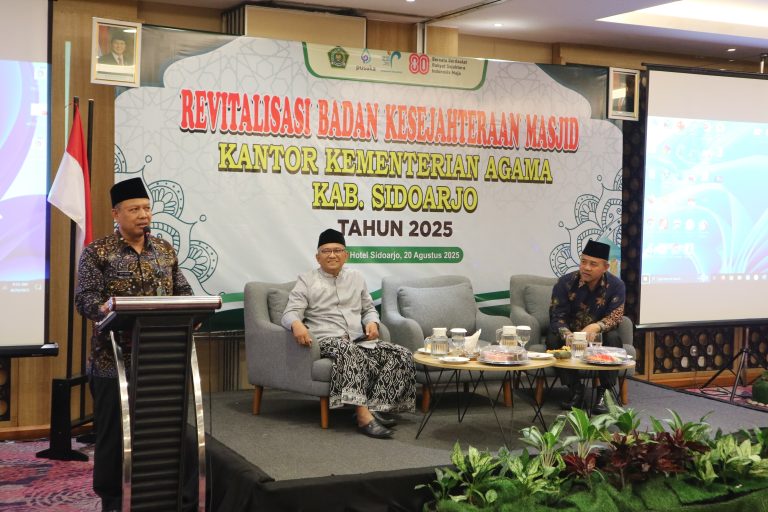 Revitalisasi BKM, Kemenag Sidoarjo Dorong Optimalisasi Peran Masjid
