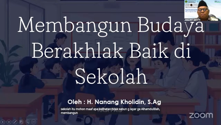 NGOPAI Ngobrol Pendidikan Agama Islam : Best Practice Sekolah Piloting Program PAIS Berkarakter