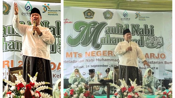 MTs Negeri 2 Sidoarjo Peringati Maulid Nabi 1447 H, Penuh Hikmah dan Keteladanan