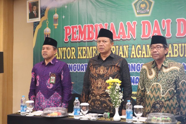 Penguatan Dai Kebangsaan, Kemenag Sidoarjo Gelar Pembinaan Da’i dan Da’iyah