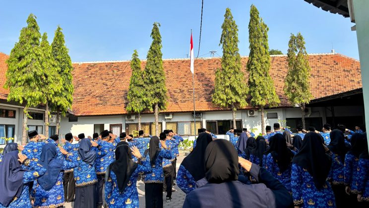 Kemenag Sidoarjo Gelar Apel 17 September, Persiapkan Launching Hari Santri Nasional