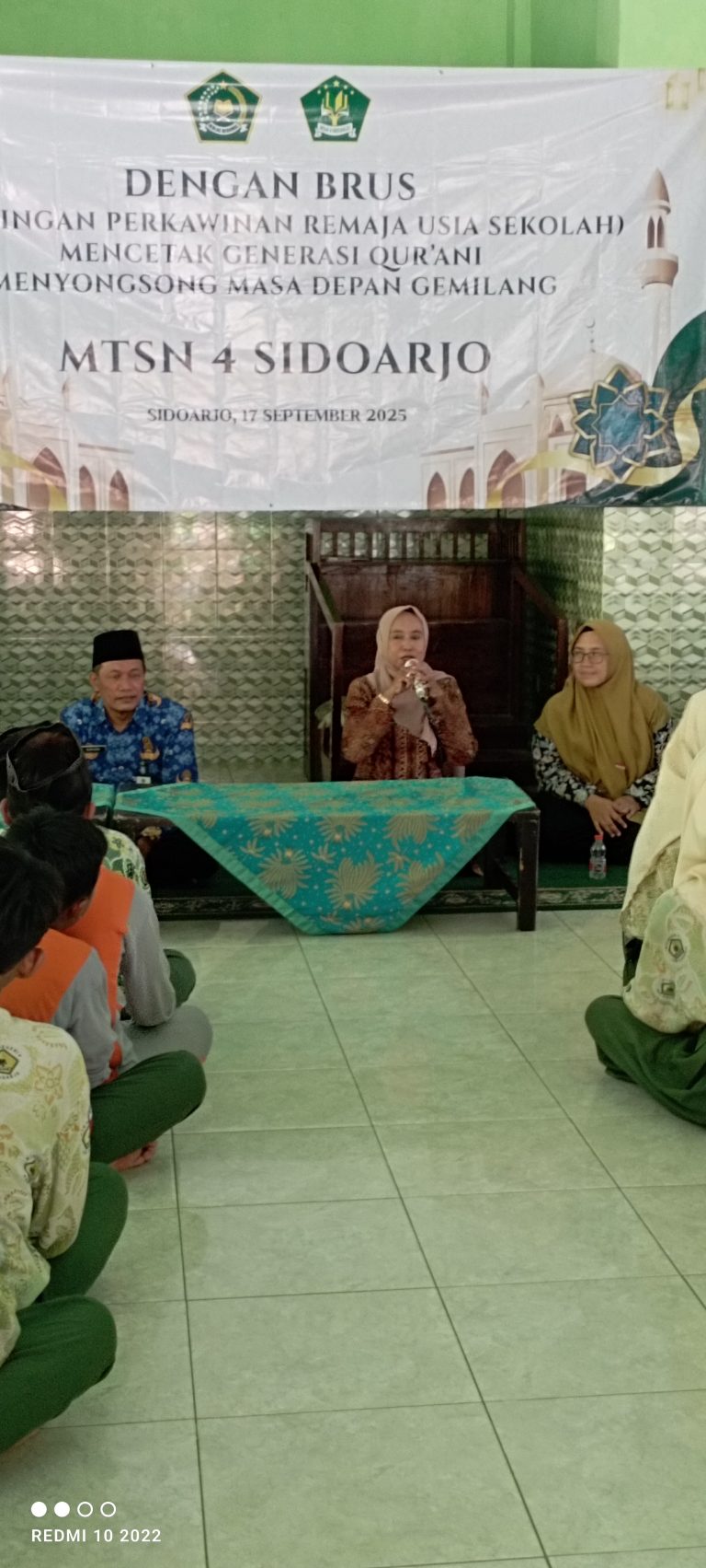 MTsN 4 Sidoarjo Gelar Kegiatan BRUS bagi Siswa Kelas 9: Bekal Penting Menuju Masa Depan Cerah