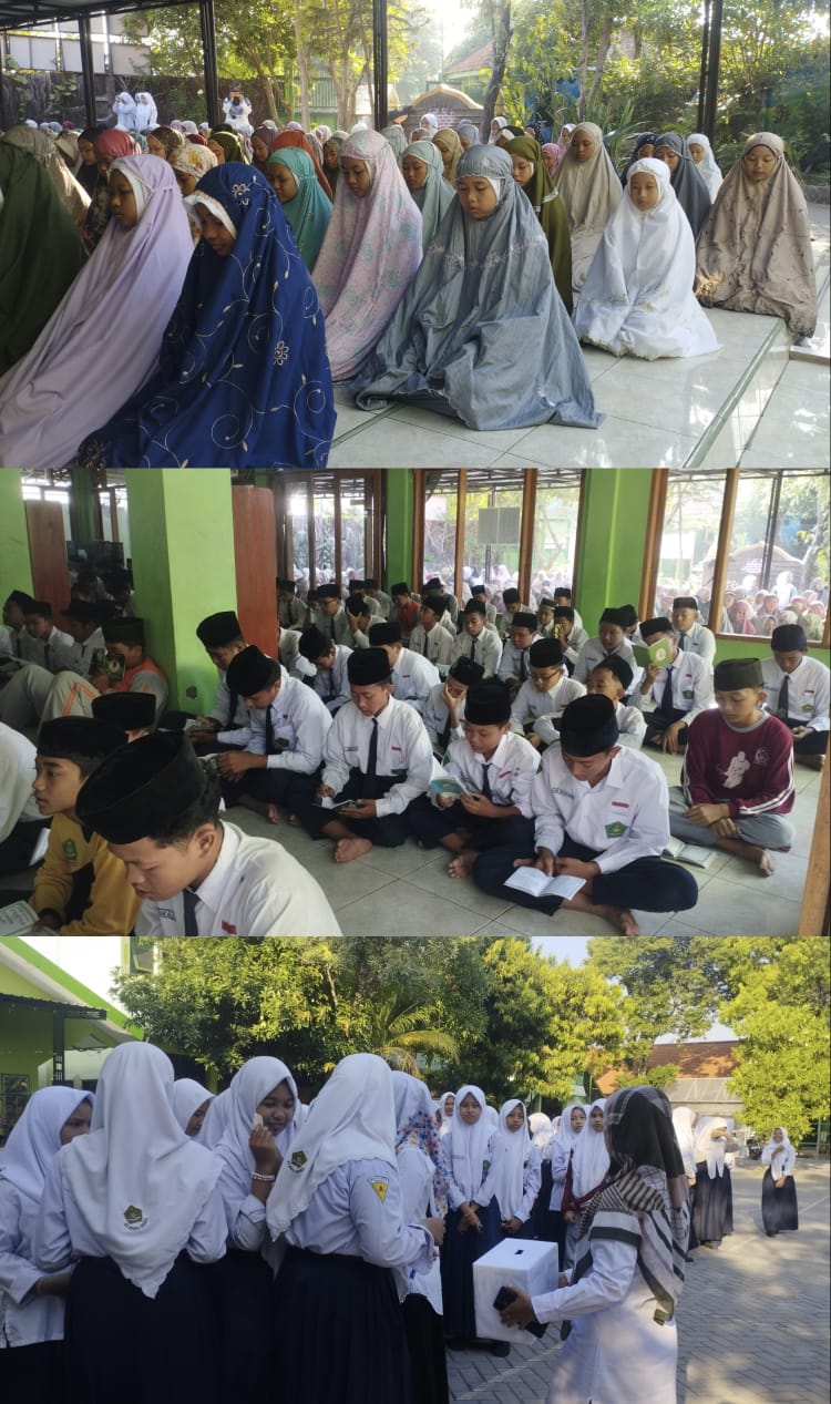 Doa Bersama, Sholat Ghoib, dan Penggalangan Dana untuk Korban Ambruknya Musholla Ponpes Al-Khozini Buduran