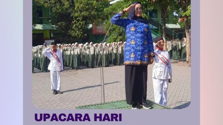 UPACARA PERINGATAN HARI KESAKTIAN PANCASILA DI MTsN 4 SIDOARJO