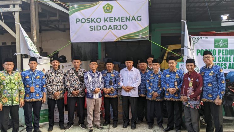 Posko Peduli Kemenag Sidoarjo, Wujud Nyata Solidaritas untuk Ponpes Al Khoziny