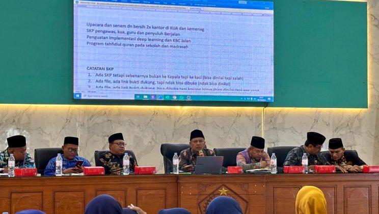 Kemenag Sidoarjo Mantapkan Sinergi Lintas Bidang Lewat Rapat Koordinasi
