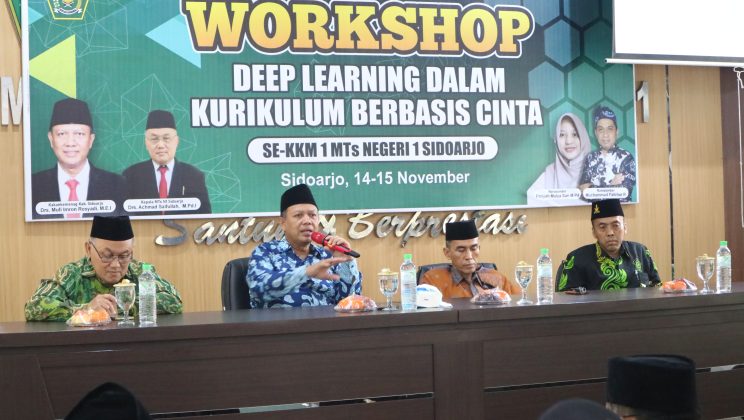 Buka Workshop KKM MTs 1, Kankemenag: Usia Transisi Butuh Pendekatan Deep Learning Berbasis Akhlak dan Cinta
