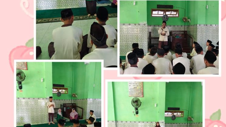 Menebar Hikmah Lewat Kata : Latihan Khitobah MTsN 4 Sidoarjo di Masjid Al Hikmah