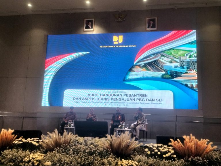 Kemenag Sidoarjo Hadir dalam Rakorda Percepatan Rekonstruksi Bangunan Pesantren