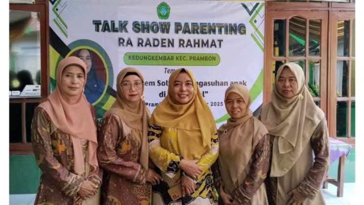 Pengawas Madrasah Perkuat Literasi Pengasuhan di Talk Show Parenting RA Raden Rahmat Kedungkembar