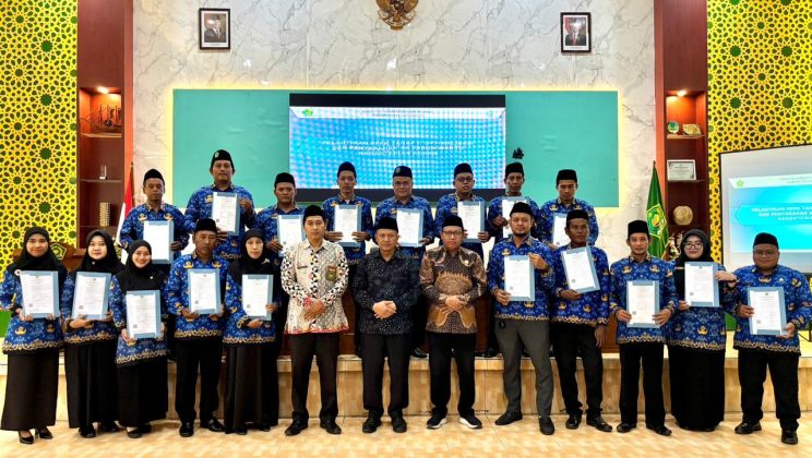 Kemenag Sidoarjo Gelar Pelantikan PPPK Tahap II Optimalisasi dan Penyerahan SK PPPK Paruh Waktu