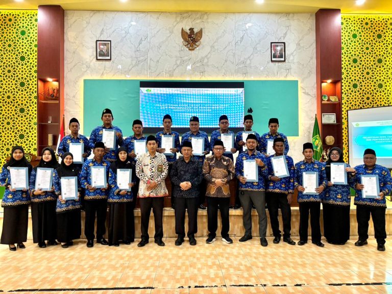 Kemenag Sidoarjo Gelar Pelantikan PPPK Tahap II Optimalisasi dan Penyerahan SK PPPK Paruh Waktu