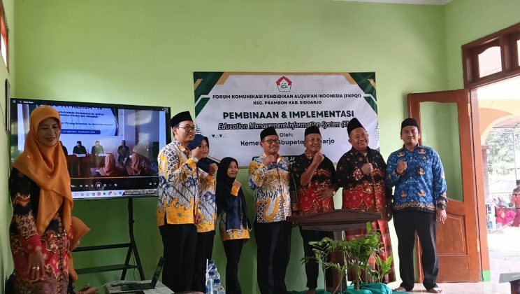 PD Pontren Kemenag Sidoarjo Beri Bimtek Pengisian Emis, Sipdarlpq, Simba dan Sikap Kemenag di TPQ Kecamatan Prambon