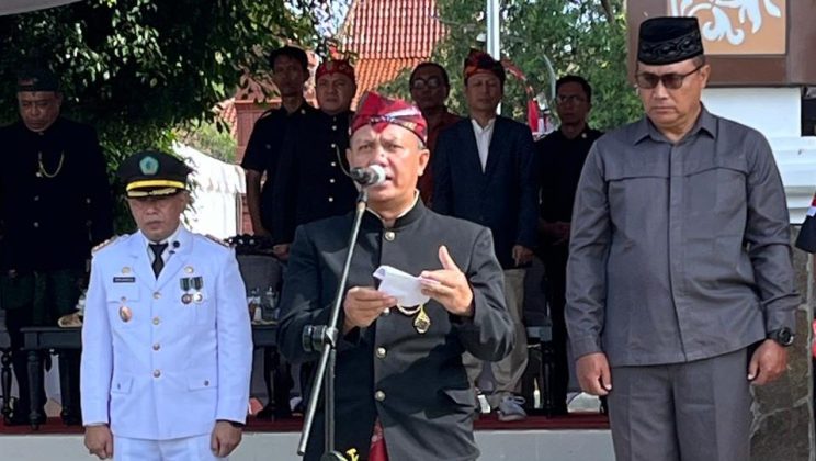 Kepala Kemenag Sidoarjo Pimpin Doa pada Upacara Hari Jadi ke-167 Kabupaten Sidoarjo