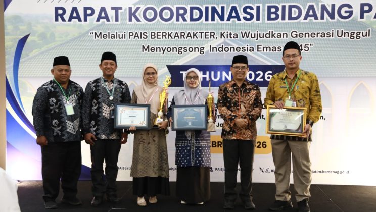 Kemenag Sidoarjo Borong 5 Penghargaan dalam  Anugerah PAIS Kemenag Jatim Award 2025
