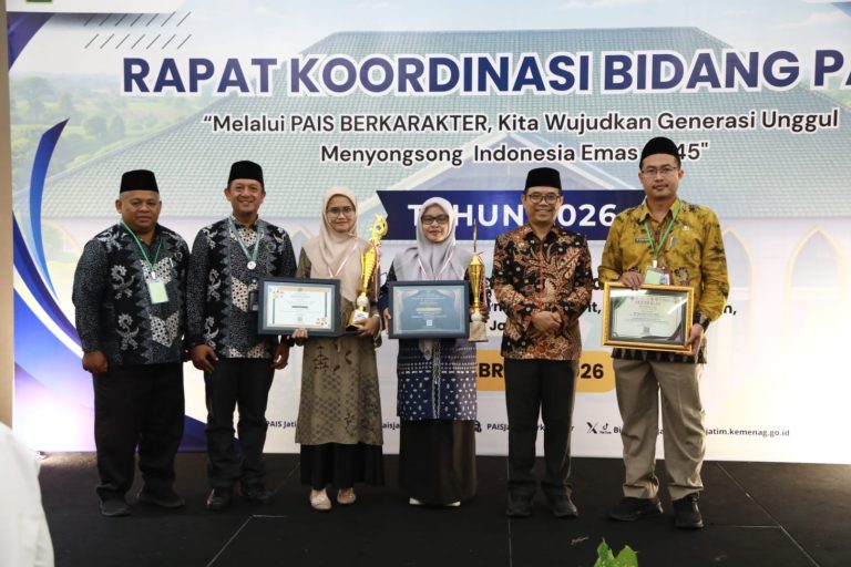 Kemenag Sidoarjo Borong 5 Penghargaan dalam  Anugerah PAIS Kemenag Jatim Award 2025