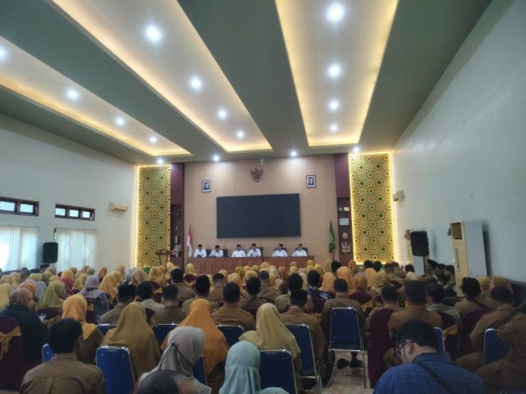 Kemenag Sidoarjo Mengadakan Pembinaan dan Koordinasi Pembukaan Rekening TPP bagi Guru PAI Lulus PPG