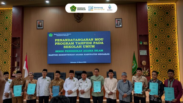 Komitmen Membangun Generasi Qur’ani melalui Penandatanganan MoU Program Tahfidz
