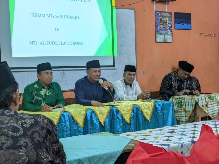 Pertemuan KKM MTs Sidoarjo Jadi Forum Bahas Isu Terkini Pendidikan Madrasah