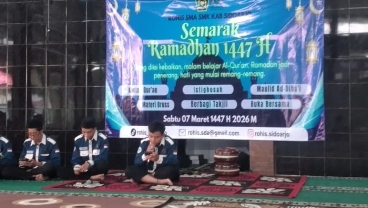 Semarak Ramadhan 1447 H: Ribuan Pelajar Sidoarjo Khatamkan Al-Qur’an Bersama