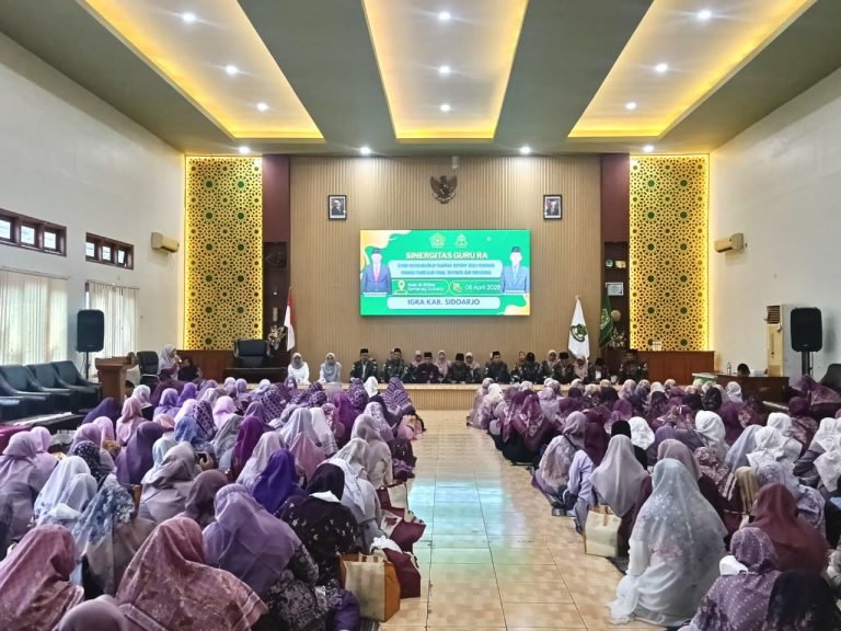 Saatnya Perkuat Sinergi Guru RA  Menuju Madrasah Maju, Bermutu  dan Mendunia
